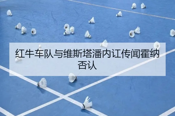 红牛车队与维斯塔潘内讧传闻霍纳否认